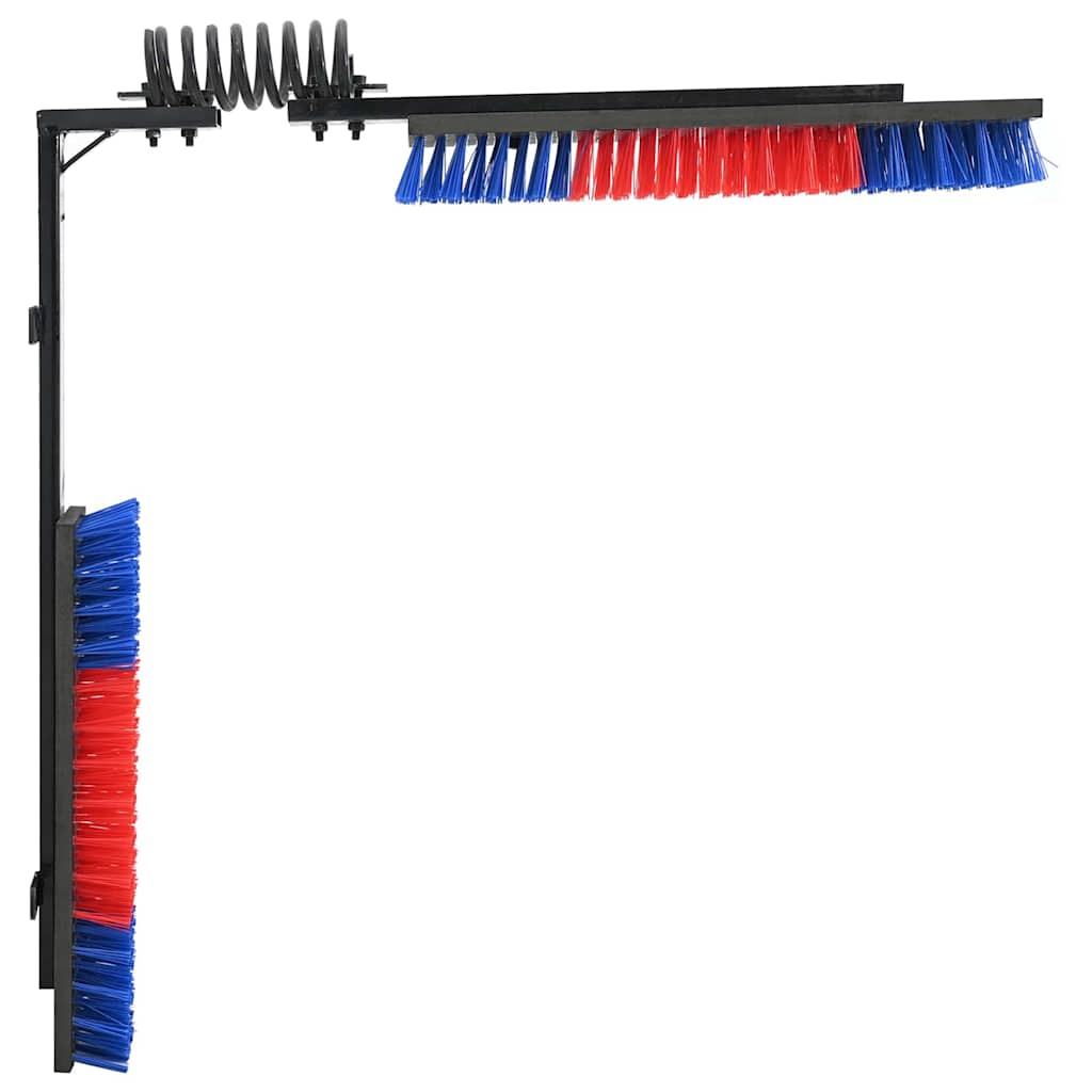 Kühbürste Verstellbar Rot und Blau 84 x 10 x 91 cm PVC