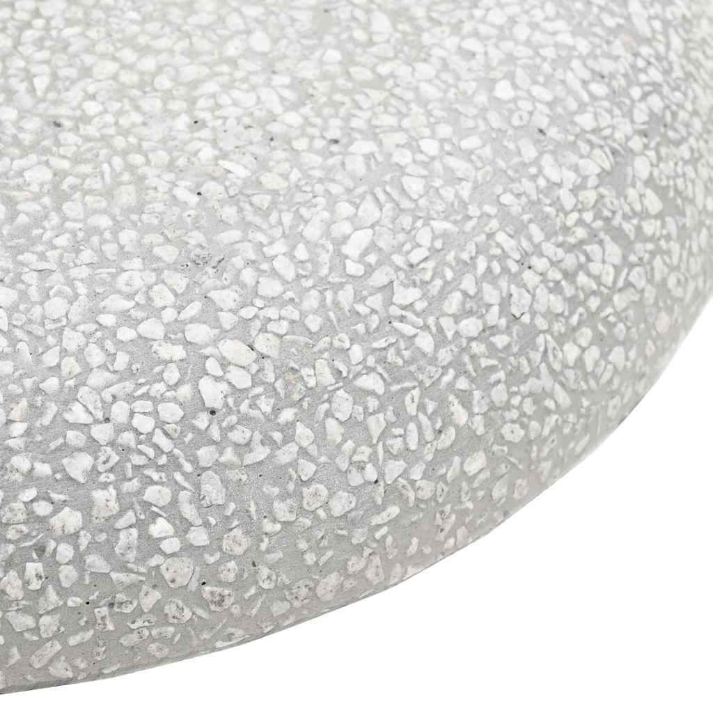 Sonnenschirmständer Hellgrau Ø 45 x 33 cm Beton