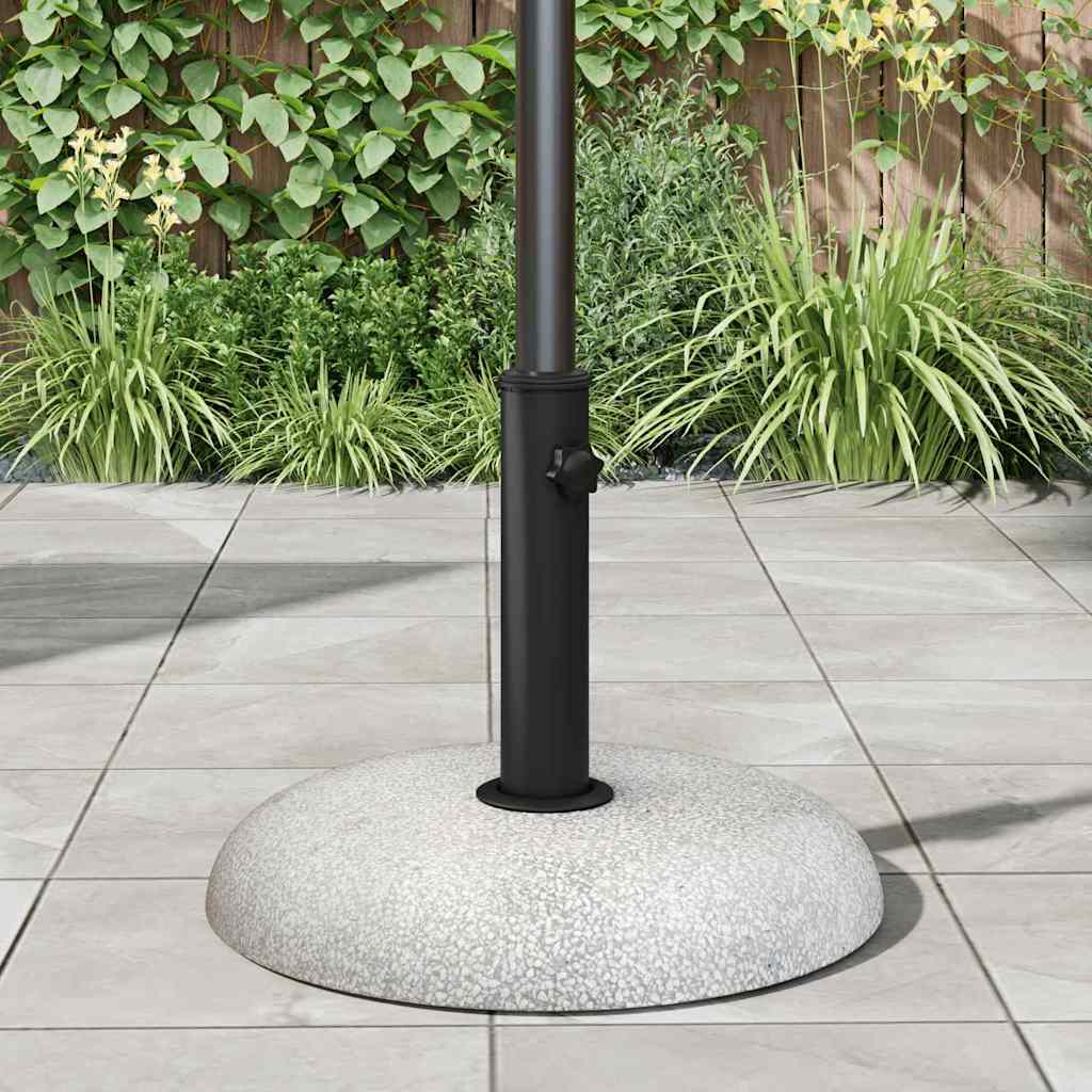 Sonnenschirmständer Hellgrau Ø 45 x 33 cm Beton