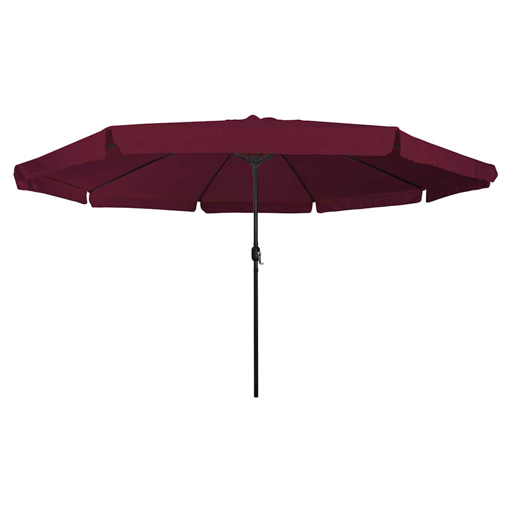 Garten-Sonnenschirm Bordeauxrot 395 x 395 x 245 cm