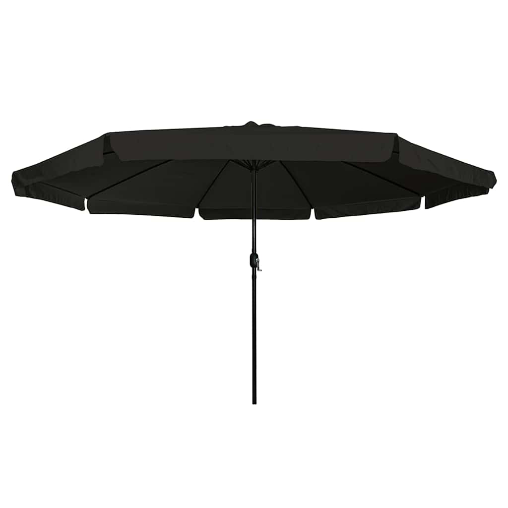 Garten-Sonnenschirm Schwarz 395 x 395 x 245 cm