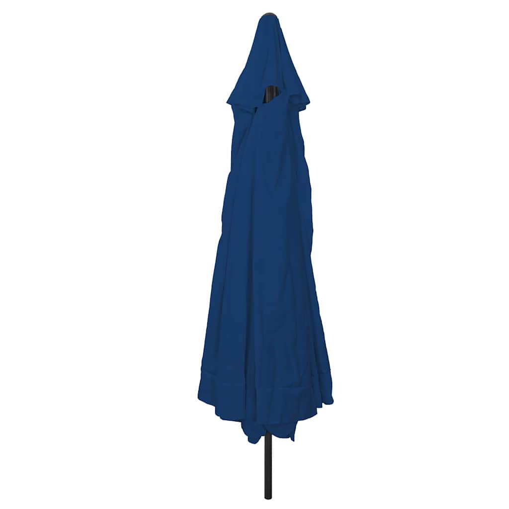 Garten-Sonnenschirm Azurblau 395 x 395 x 245 cm