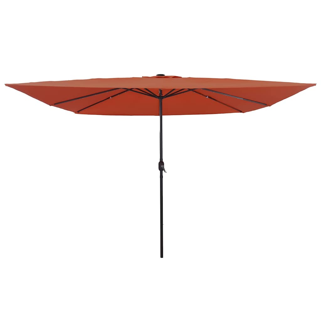 Garten-Sonnenschirm Terrakotta 295 x 295 x 245 cm