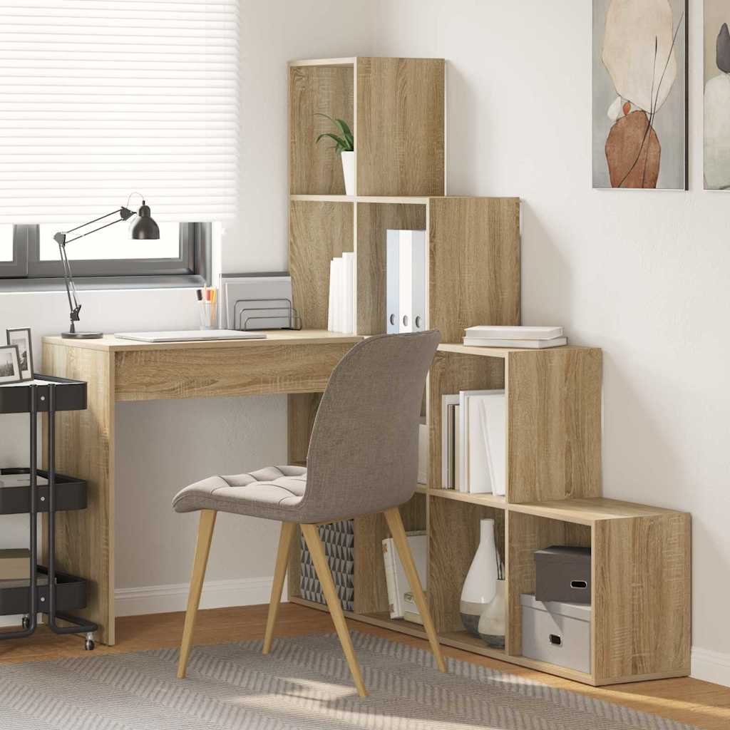 Corner desk Sonoma oak 101.5 x 149.5 x 149.5 cm