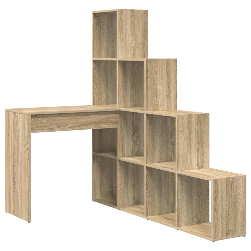 Corner desk Sonoma oak 101.5 x 149.5 x 149.5 cm