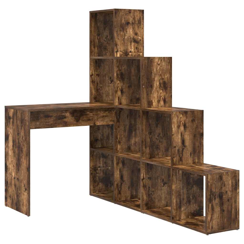 Corner Desk Smoked Oak 101.5 x 149.5 x 149.5 cm