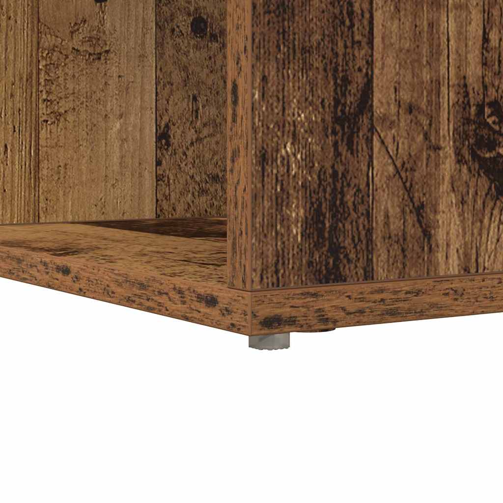 Corner Desk Reclaimed Wood 101.5 x 149.5 x 149.5 cm Engineered Wood
