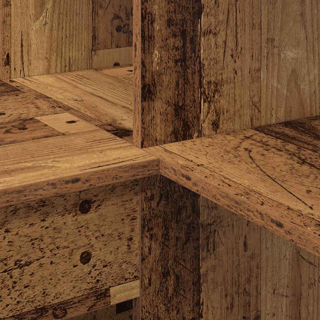 Corner Desk Reclaimed Wood 101.5 x 149.5 x 149.5 cm Engineered Wood