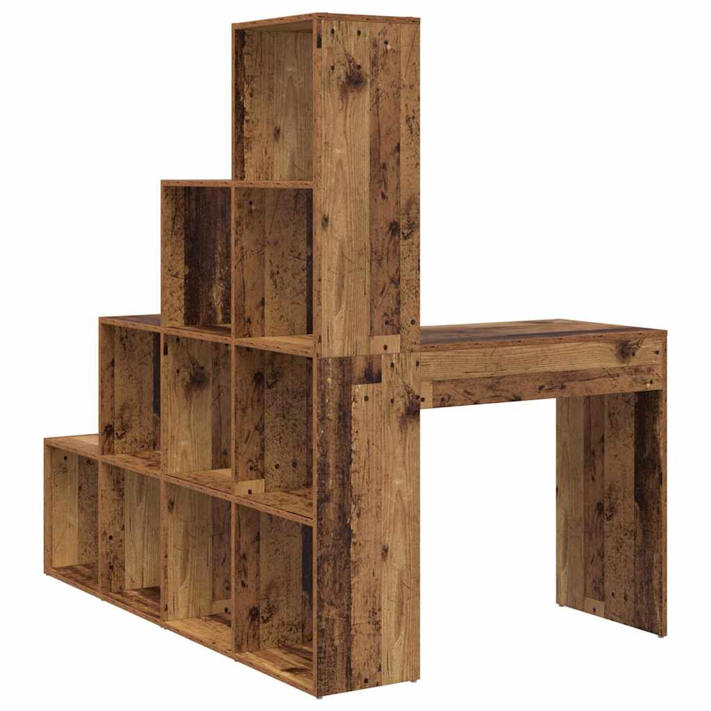 Corner Desk Reclaimed Wood 101.5 x 149.5 x 149.5 cm Engineered Wood