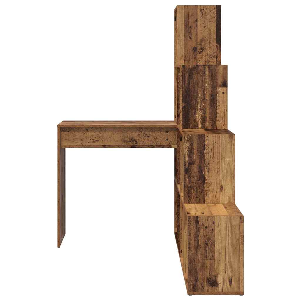 Corner Desk Reclaimed Wood 101.5 x 149.5 x 149.5 cm Engineered Wood