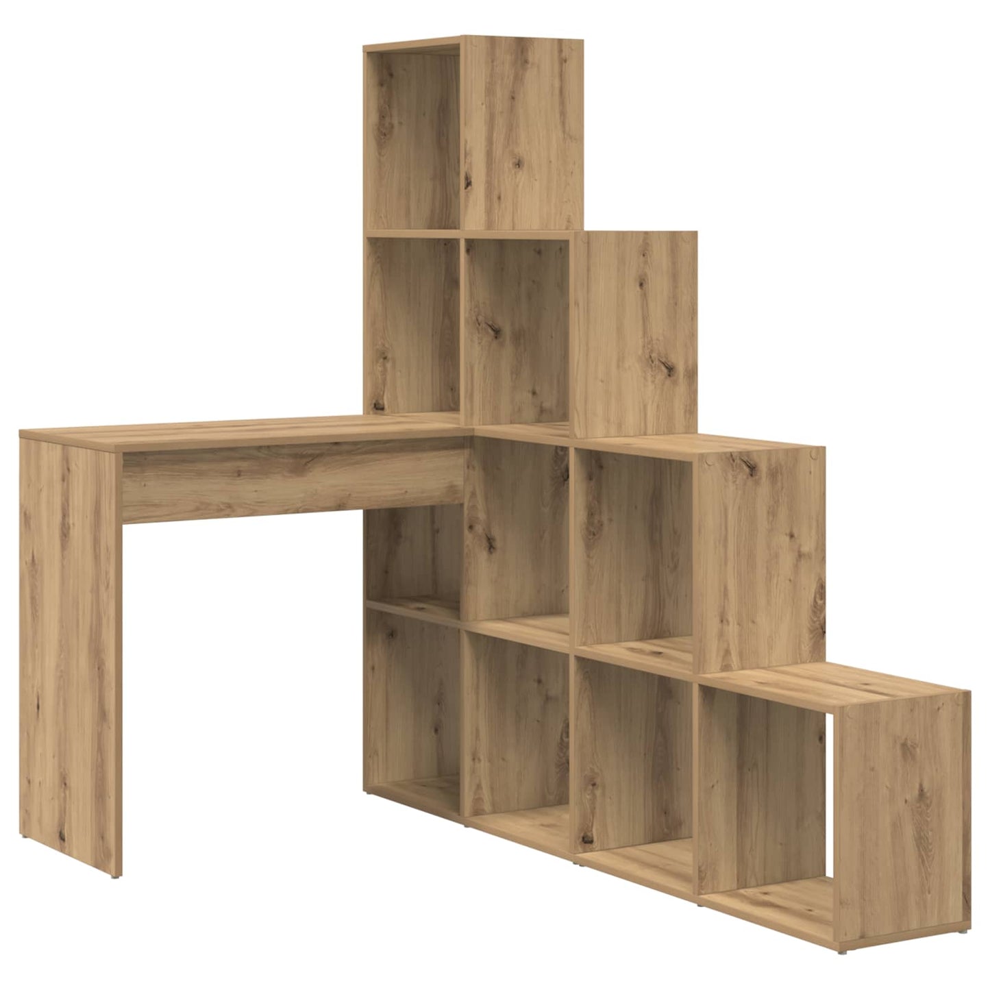 Eck-Schreibtisch Artisan-Eiche 101,5 x 149,5 x 149,5 cm