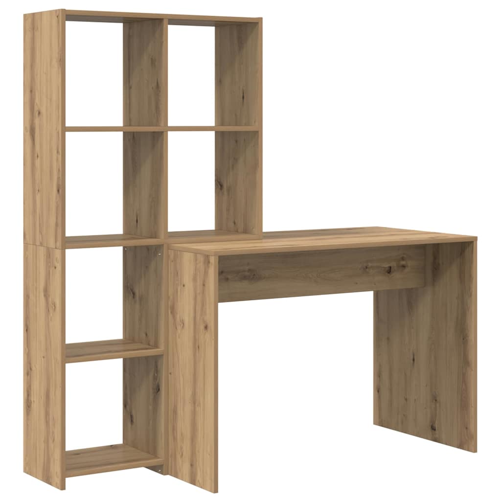Desk Artisan Oak 138.5 x 55 x 143 cm Engineered Wood