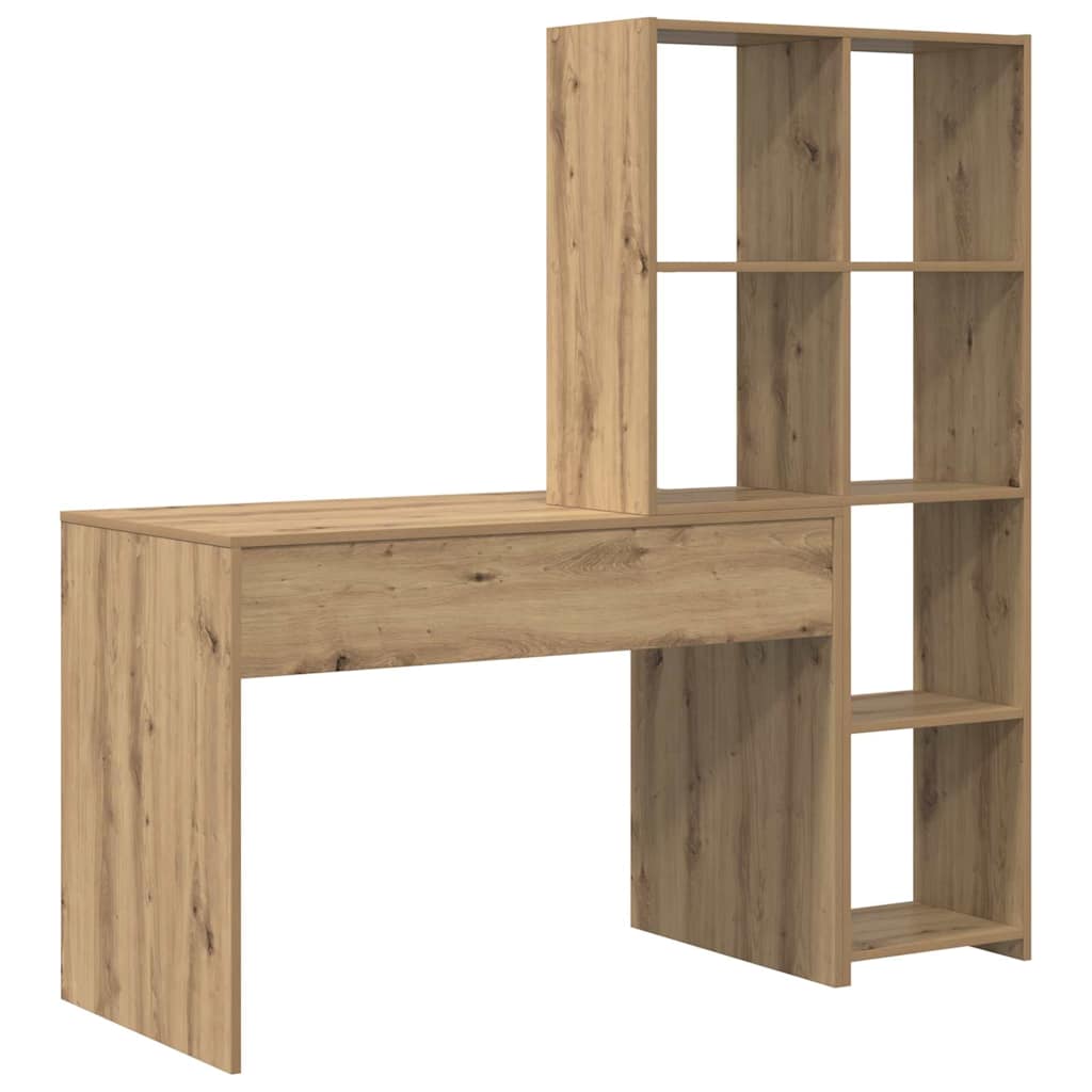 Desk Artisan Oak 138.5 x 55 x 143 cm Engineered Wood