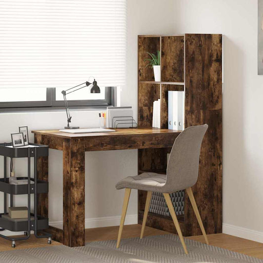 Schreibtisch Geräucherte Eiche 122 x 67 x 145 cm Holzwerkstoff