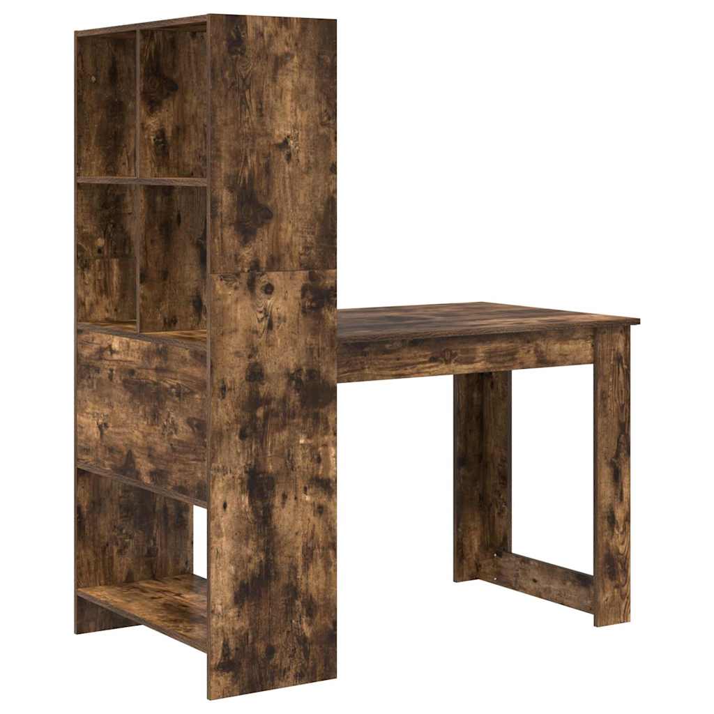 Schreibtisch Geräucherte Eiche 122 x 67 x 145 cm Holzwerkstoff