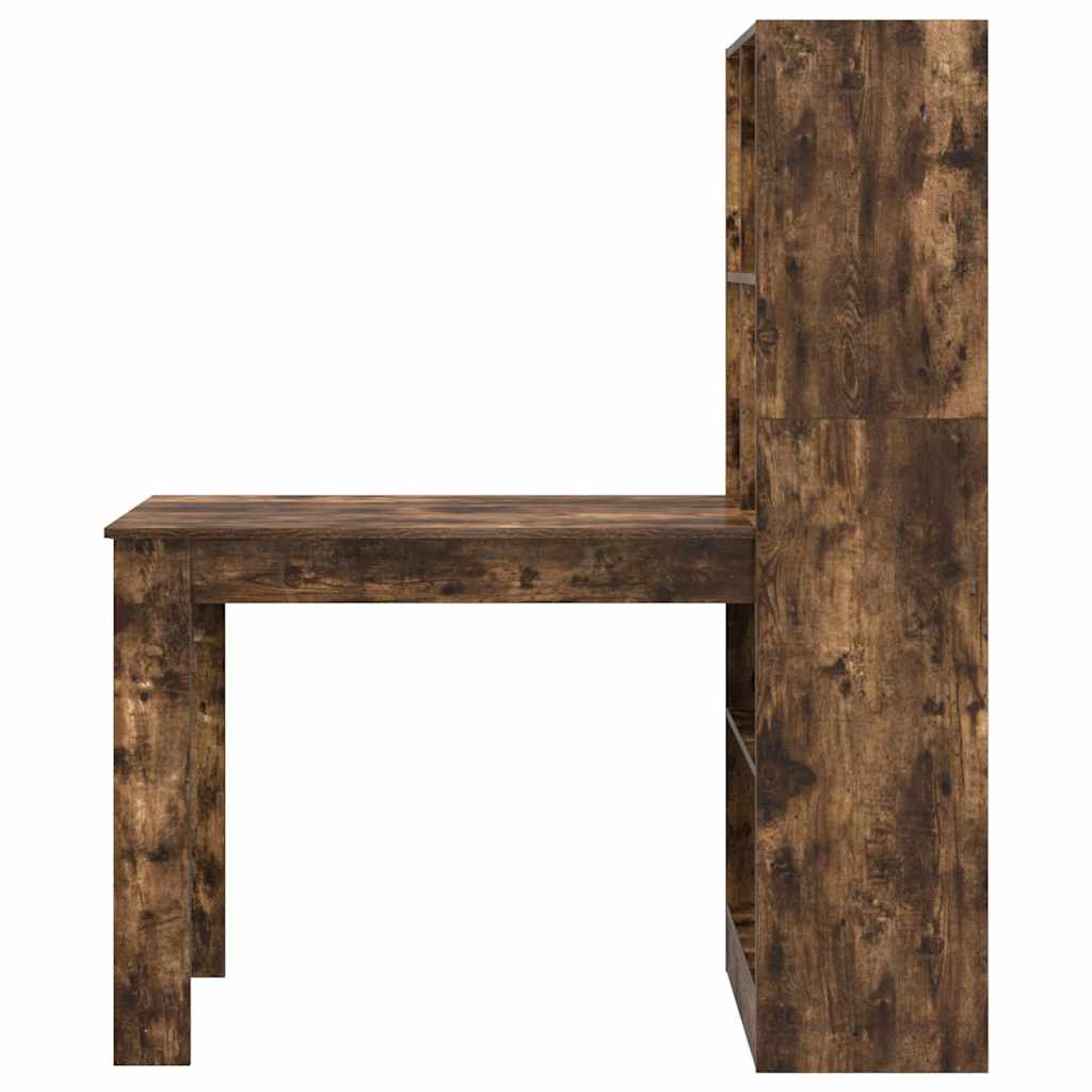 Schreibtisch Geräucherte Eiche 122 x 67 x 145 cm Holzwerkstoff