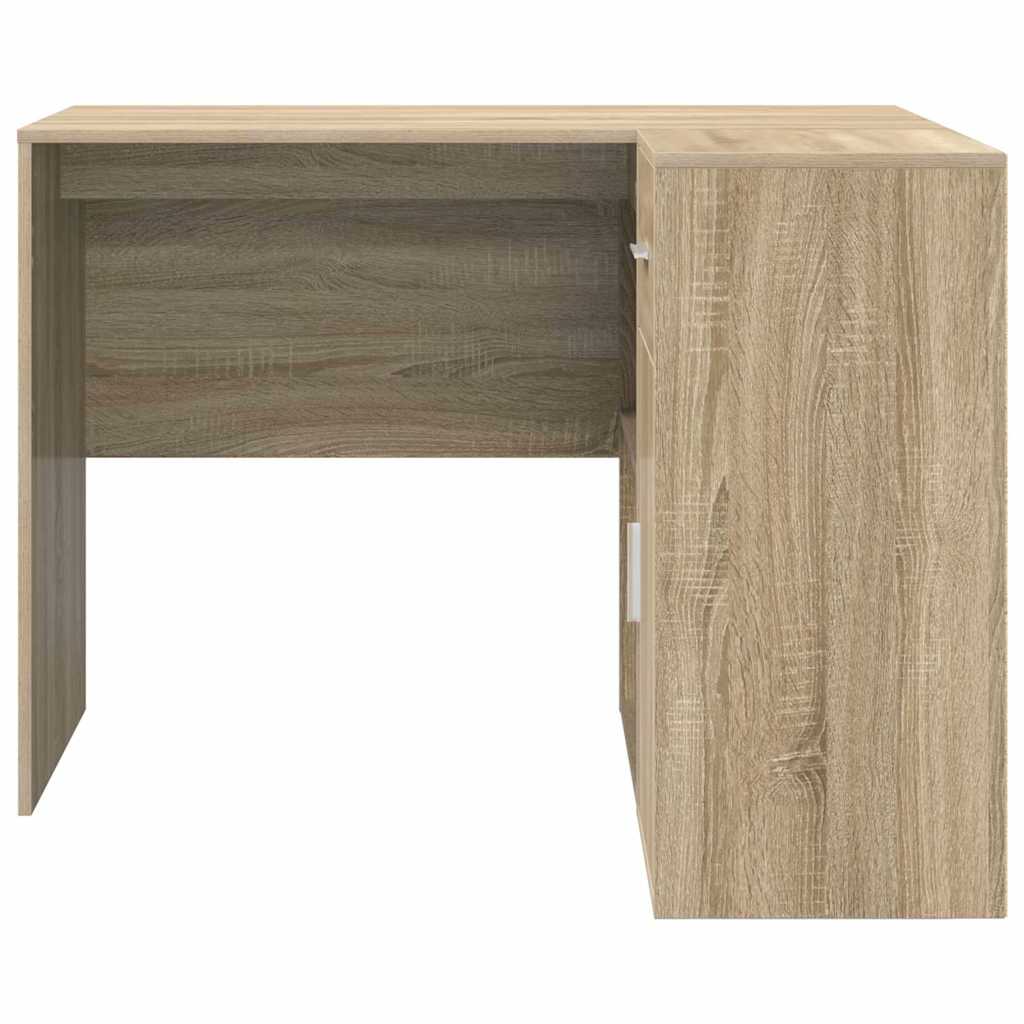Bureau d'angle avec tiroirs Chêne Sonoma 102 x 88 x 75 cm