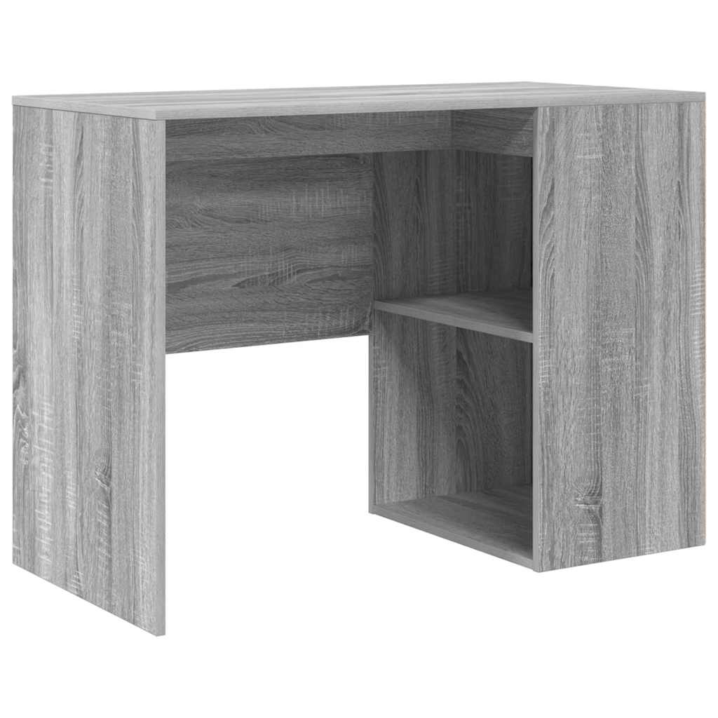 Corner Desk with Drawers Sonoma Grey 102 x 88 x 75 cm