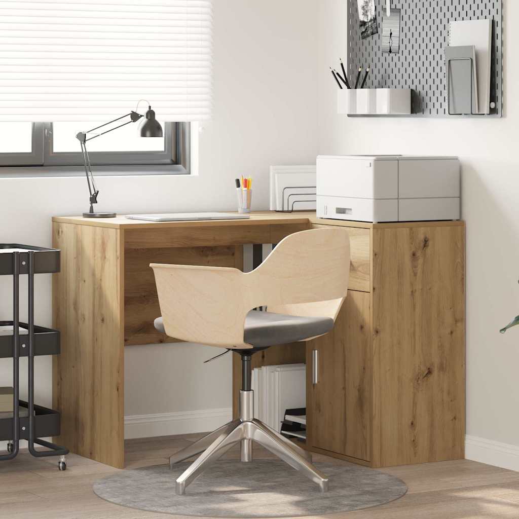 Corner desk with drawers Artisan Oak 102 x 88 x 75 cm