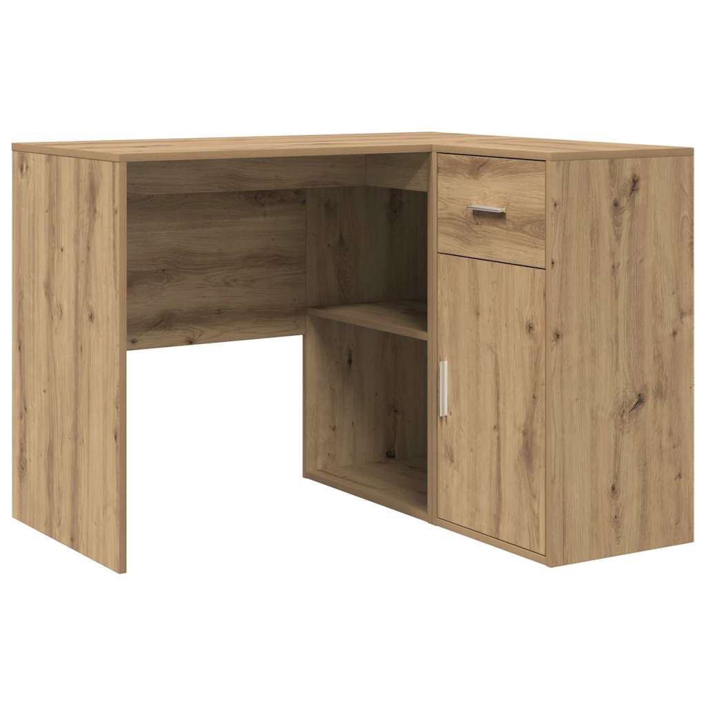 Corner desk with drawers Artisan Oak 102 x 88 x 75 cm