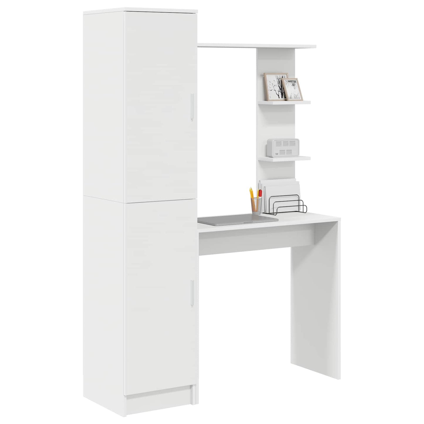 Schreibtisch 2 pcs Weiß