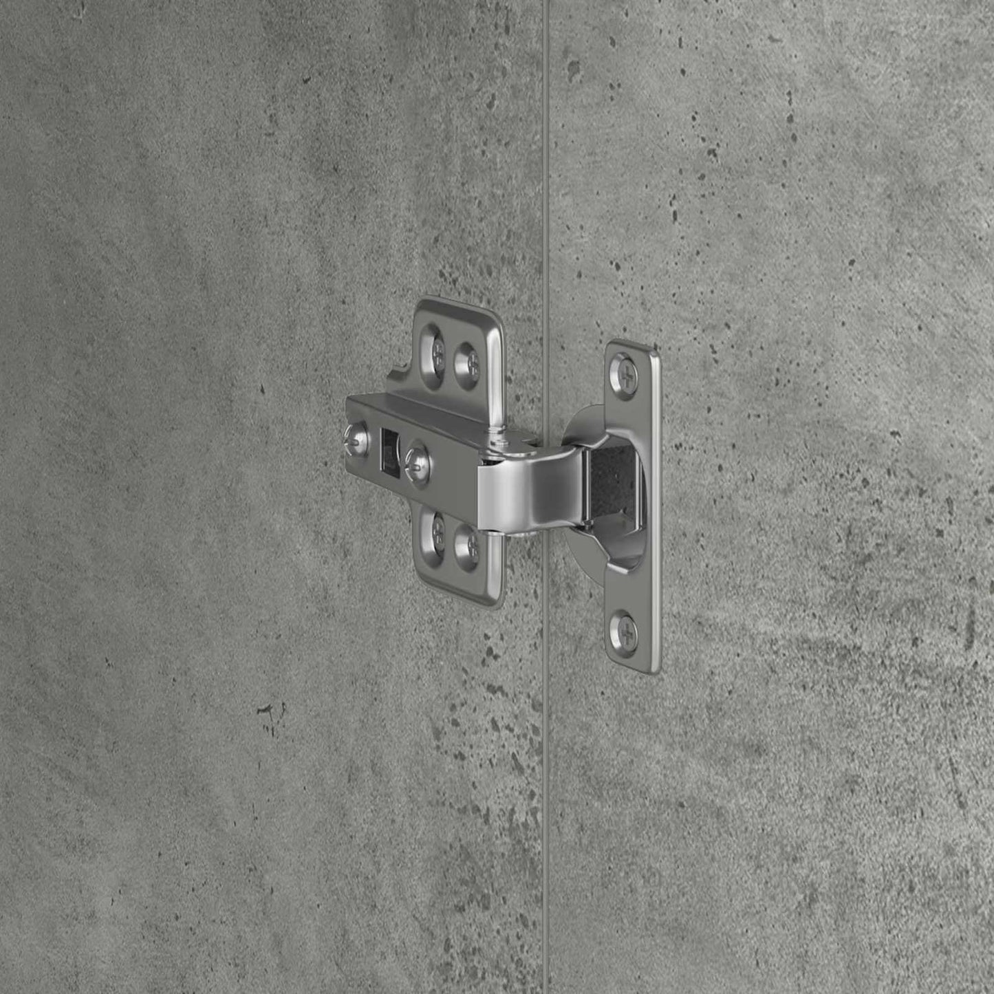 Desk 2 pcs Concrete Gray