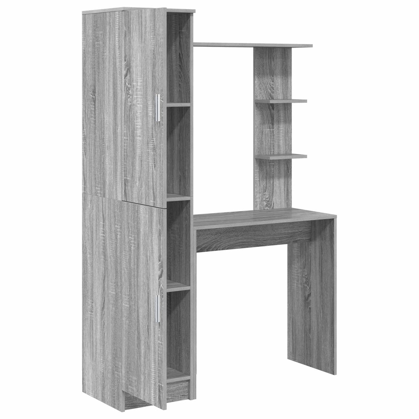 Schreibtisch 2 pcs Graues Sonoma