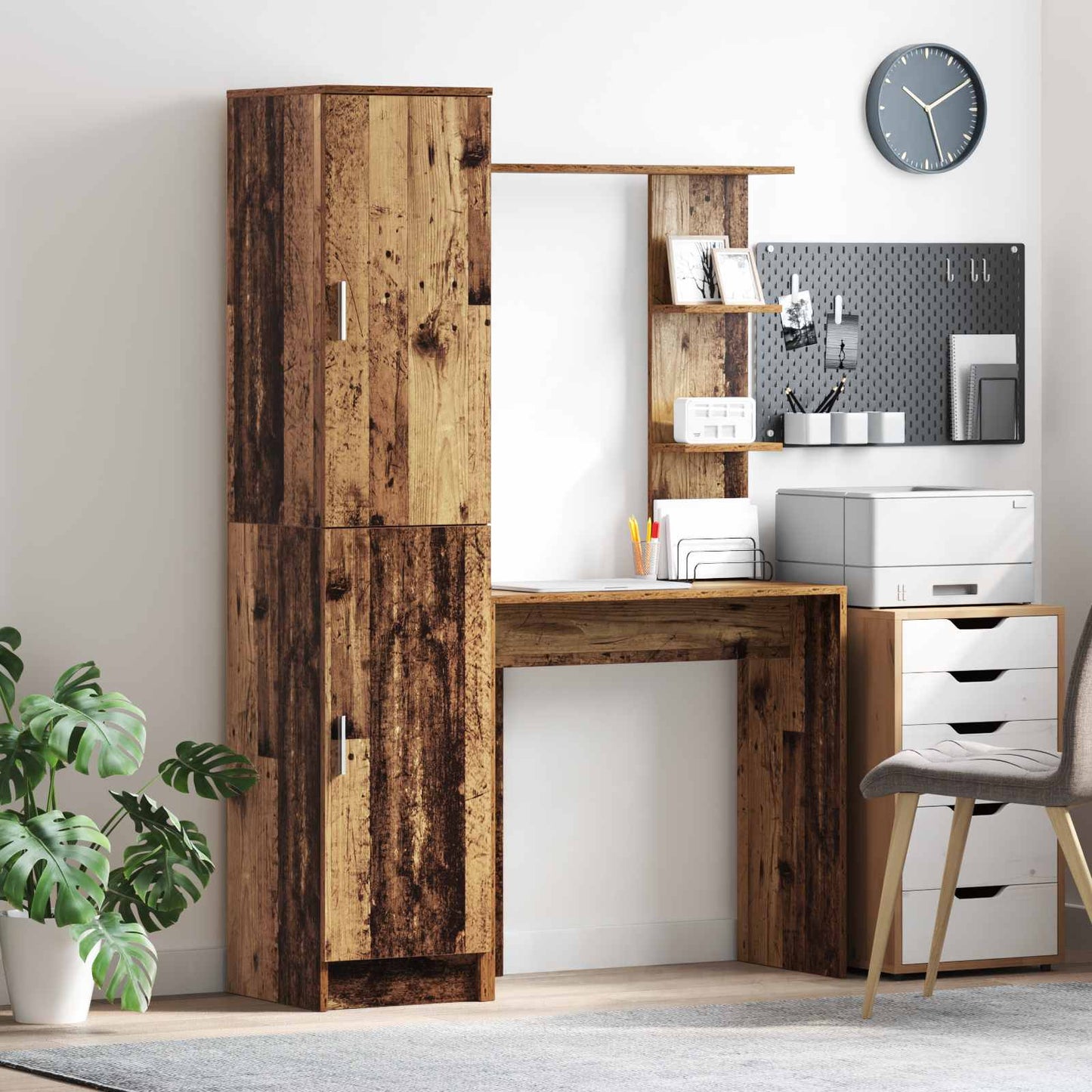 Desk 2 pcs Reclaimed Wood