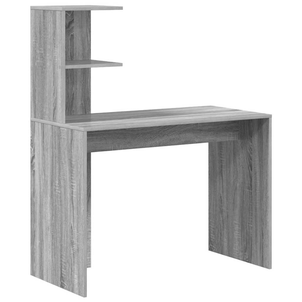 Desk 2 pcs Gray Sonoma
