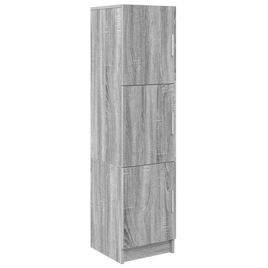 Desk 2 pcs Gray Sonoma