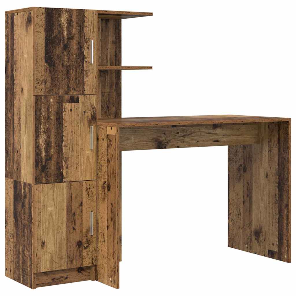 Schreibtisch 2 pcs Altholz