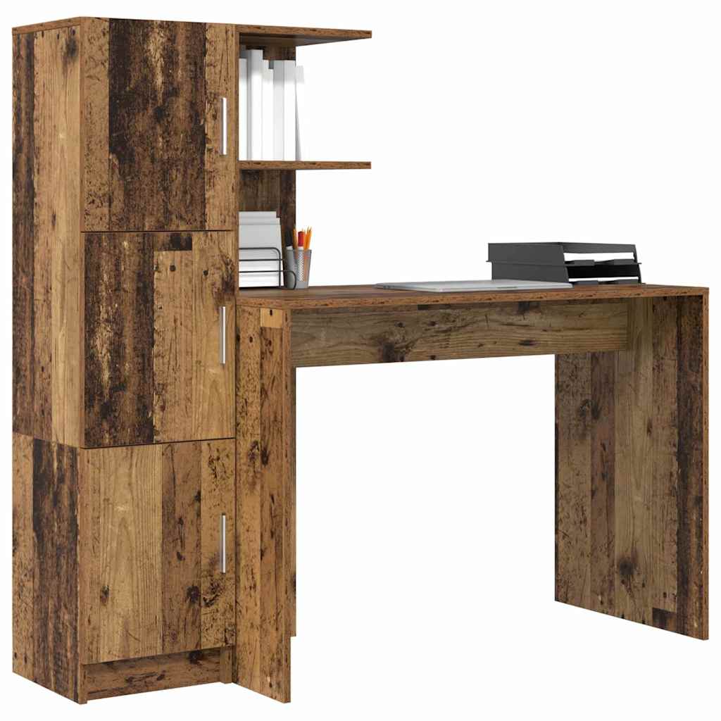 Schreibtisch 2 pcs Altholz