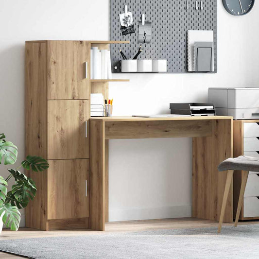 Schreibtisch 2 pcs Artisan-Eiche