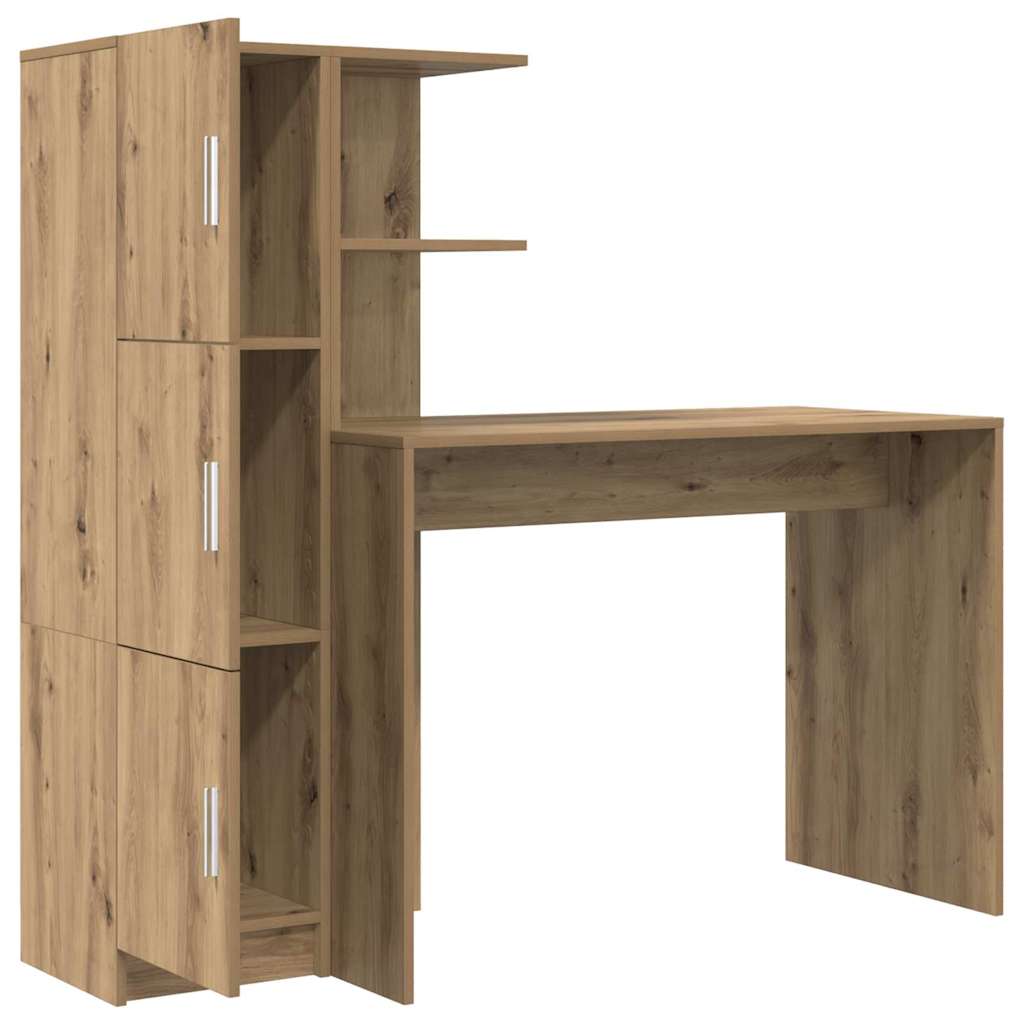 Desk 2 pcs Artisan Oak