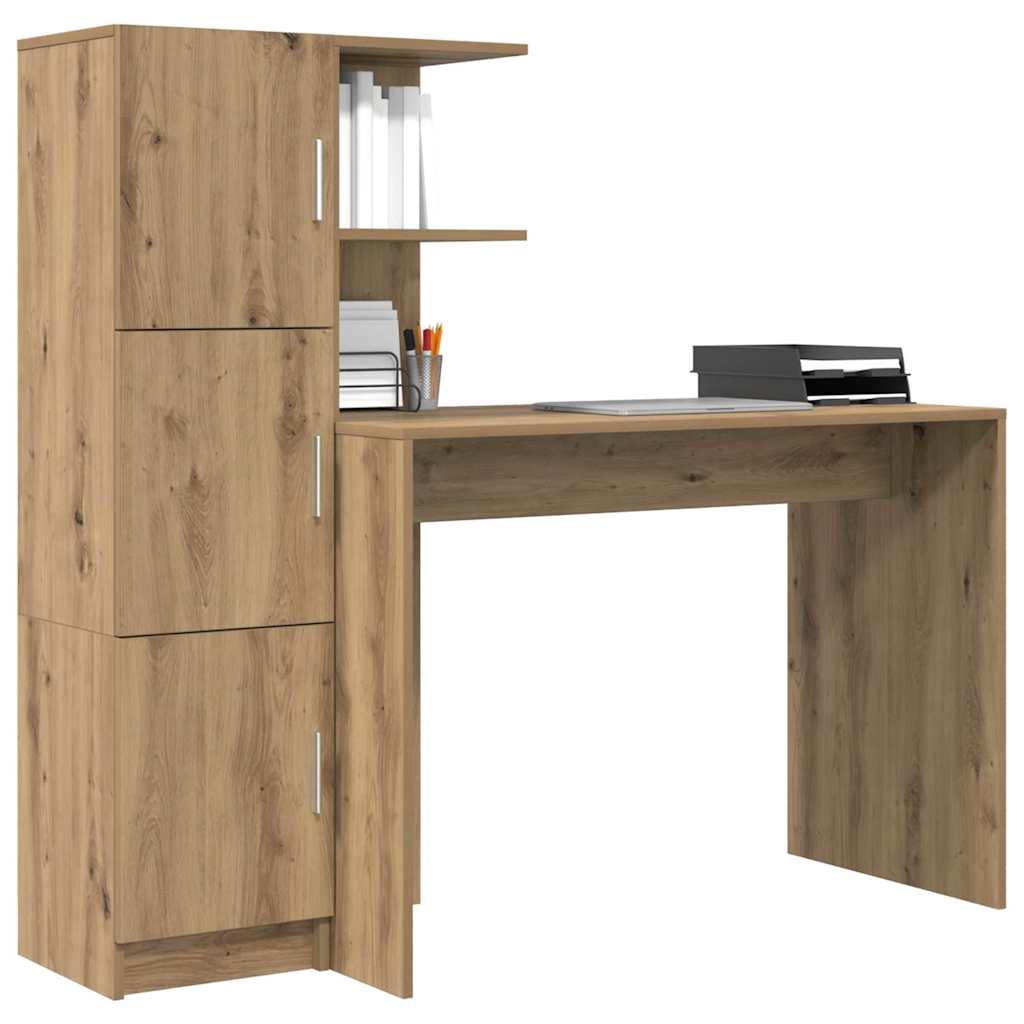 Desk 2 pcs Artisan Oak