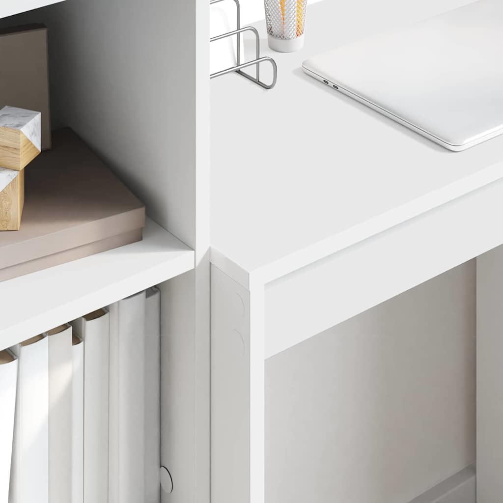 Desk with drawers 2 pcs White