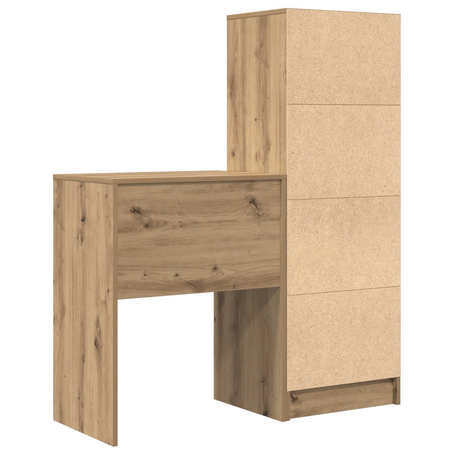 Desk with Drawers 2 pcs Artisan Oak