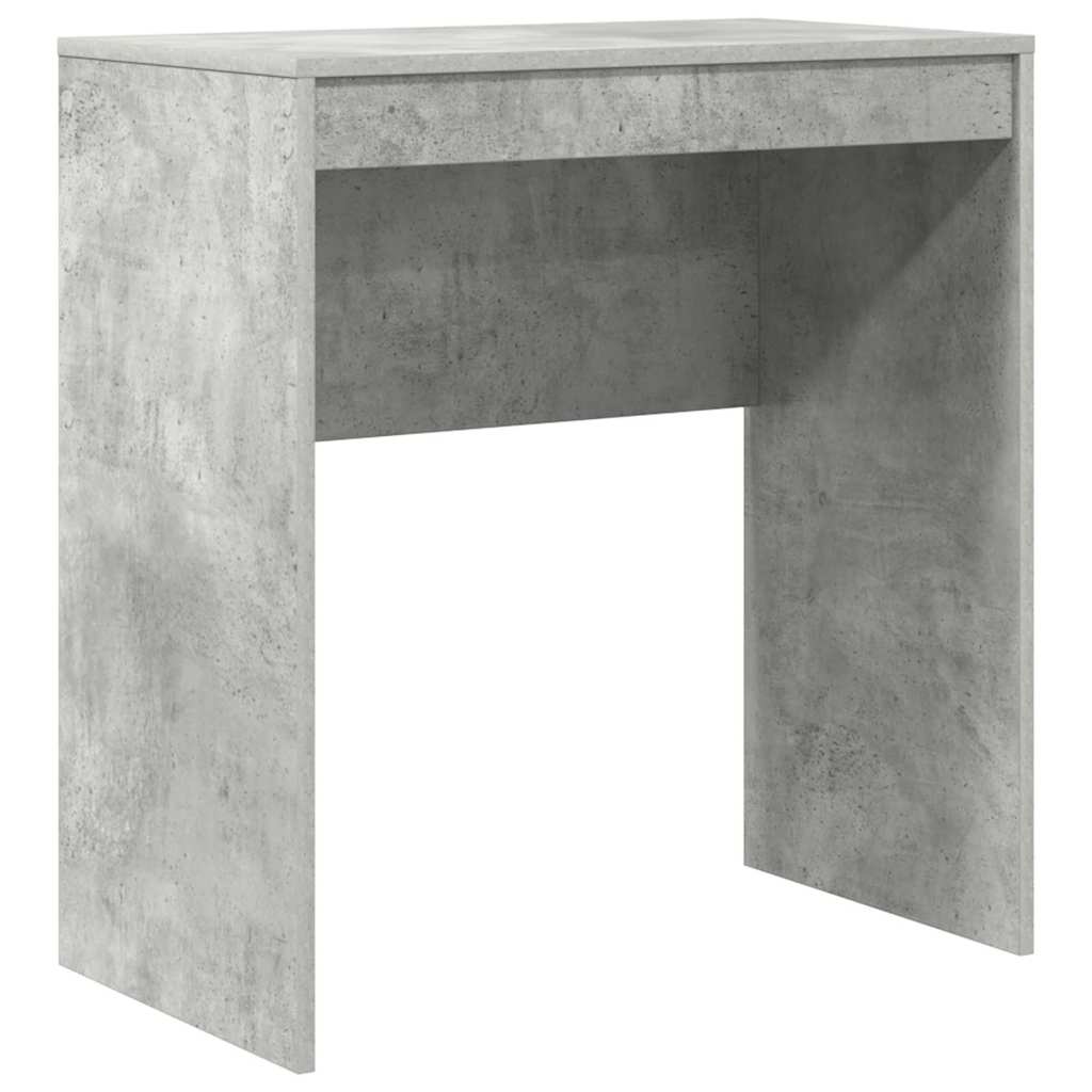 Desk with Drawers 2 pcs Concrete Grey