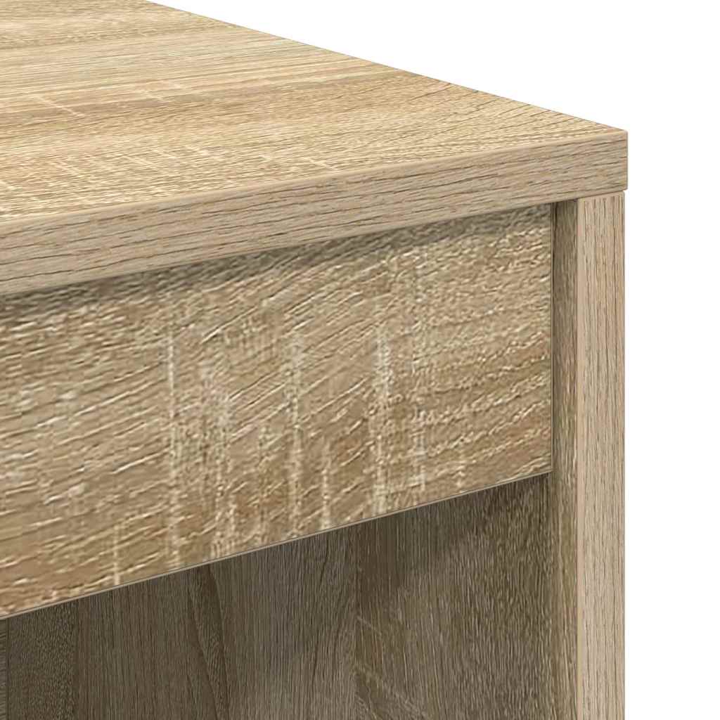 Desk with drawers 2 pcs Sonoma oak