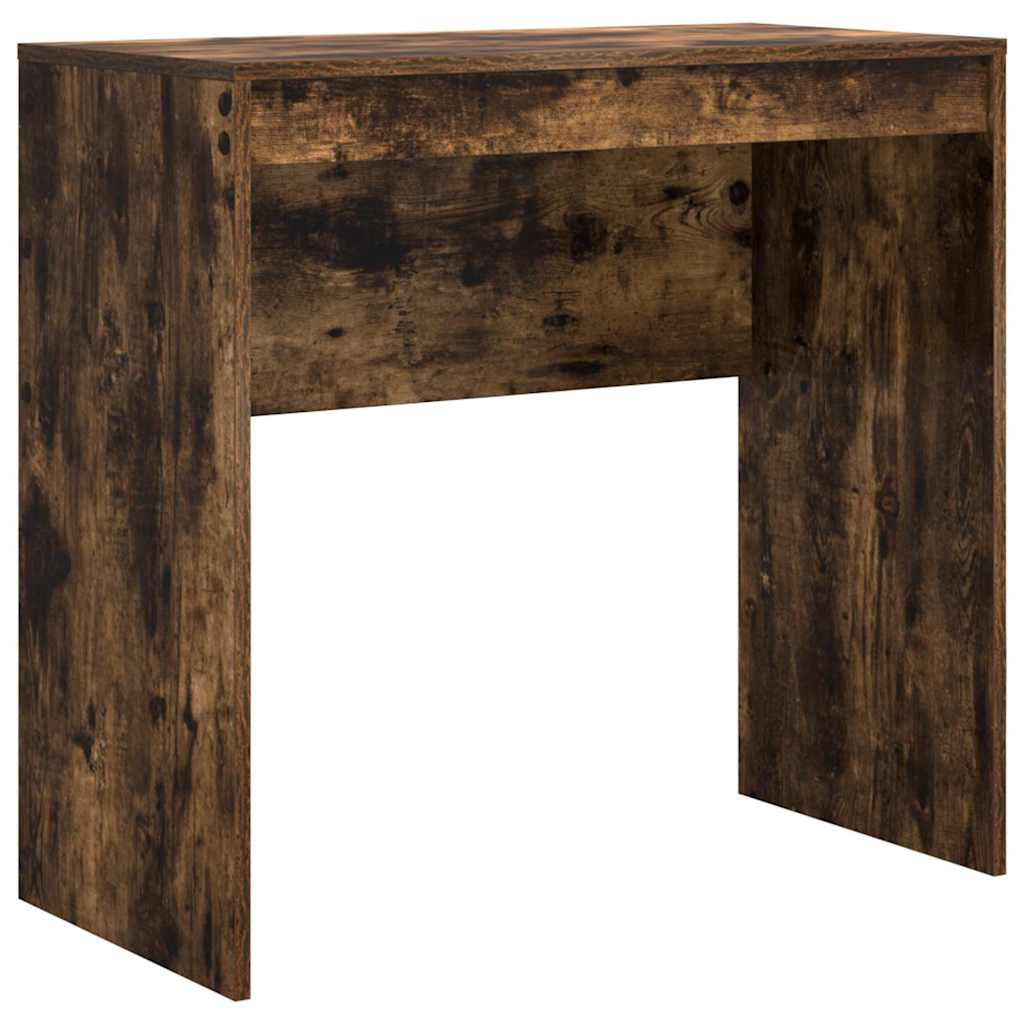 Schreibtisch mit Schubladen 2 pcs Geräucherte Eiche