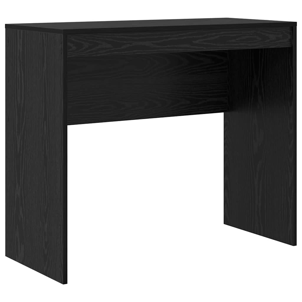 Desk with Drawers 2 pcs Black Oak Effect
