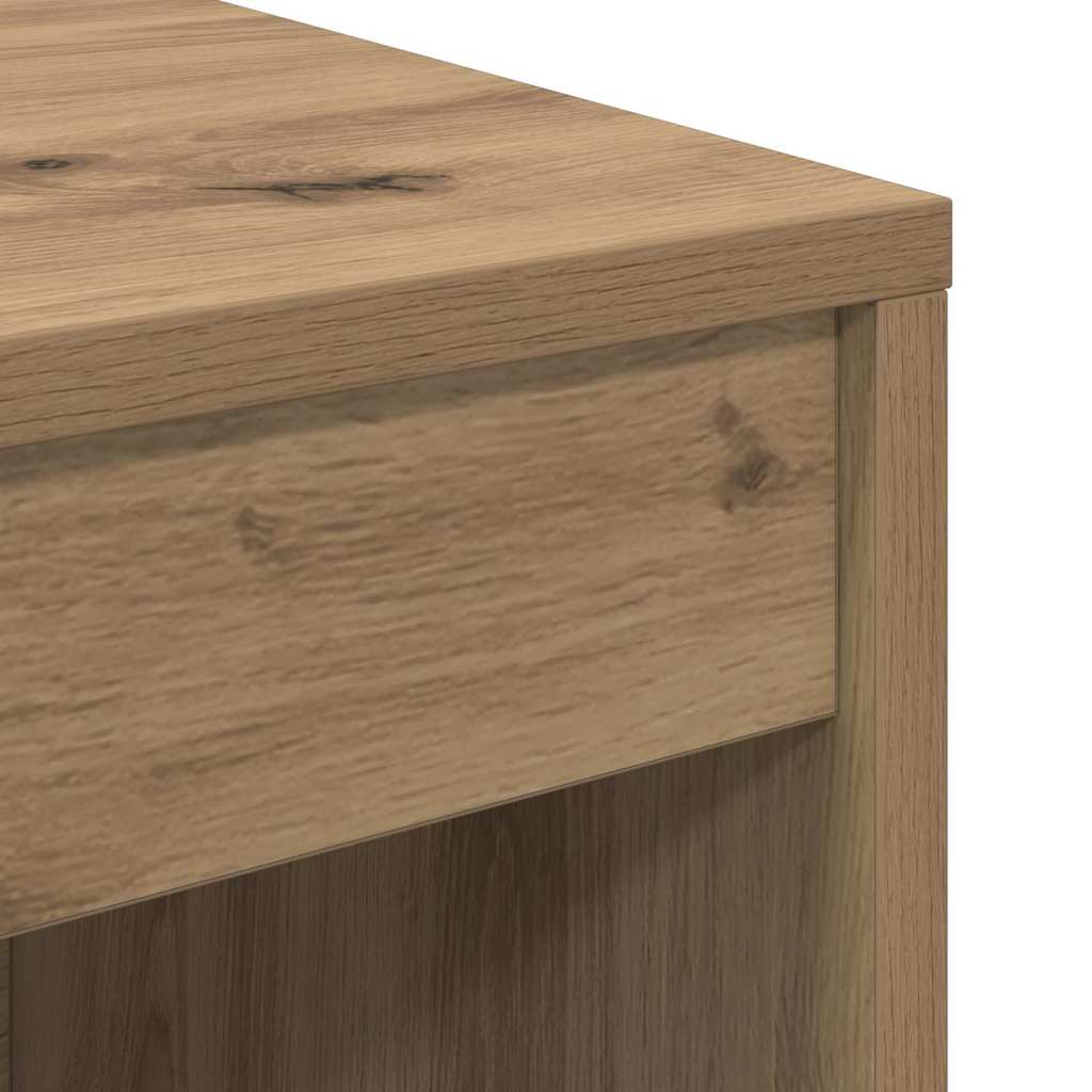 Schreibtisch mit Schubladen 2 pcs Artisan-Eiche