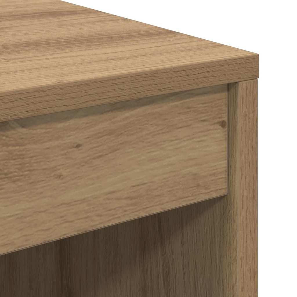 Schreibtisch mit Schubladen 2 pcs Artisan-Eiche