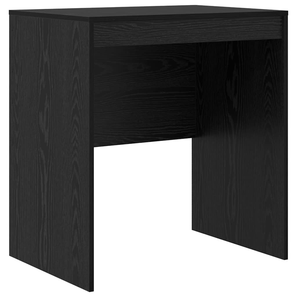 Schreibtisch mit Schubladen 2 pcs Schwarz Eichen-Optik