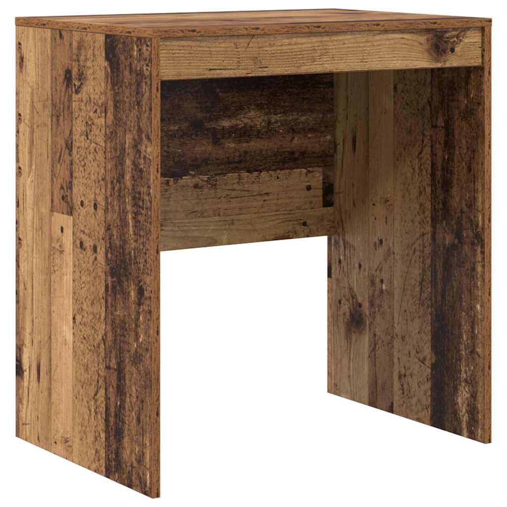 Desk with Drawers 2 pcs Reclaimed Wood