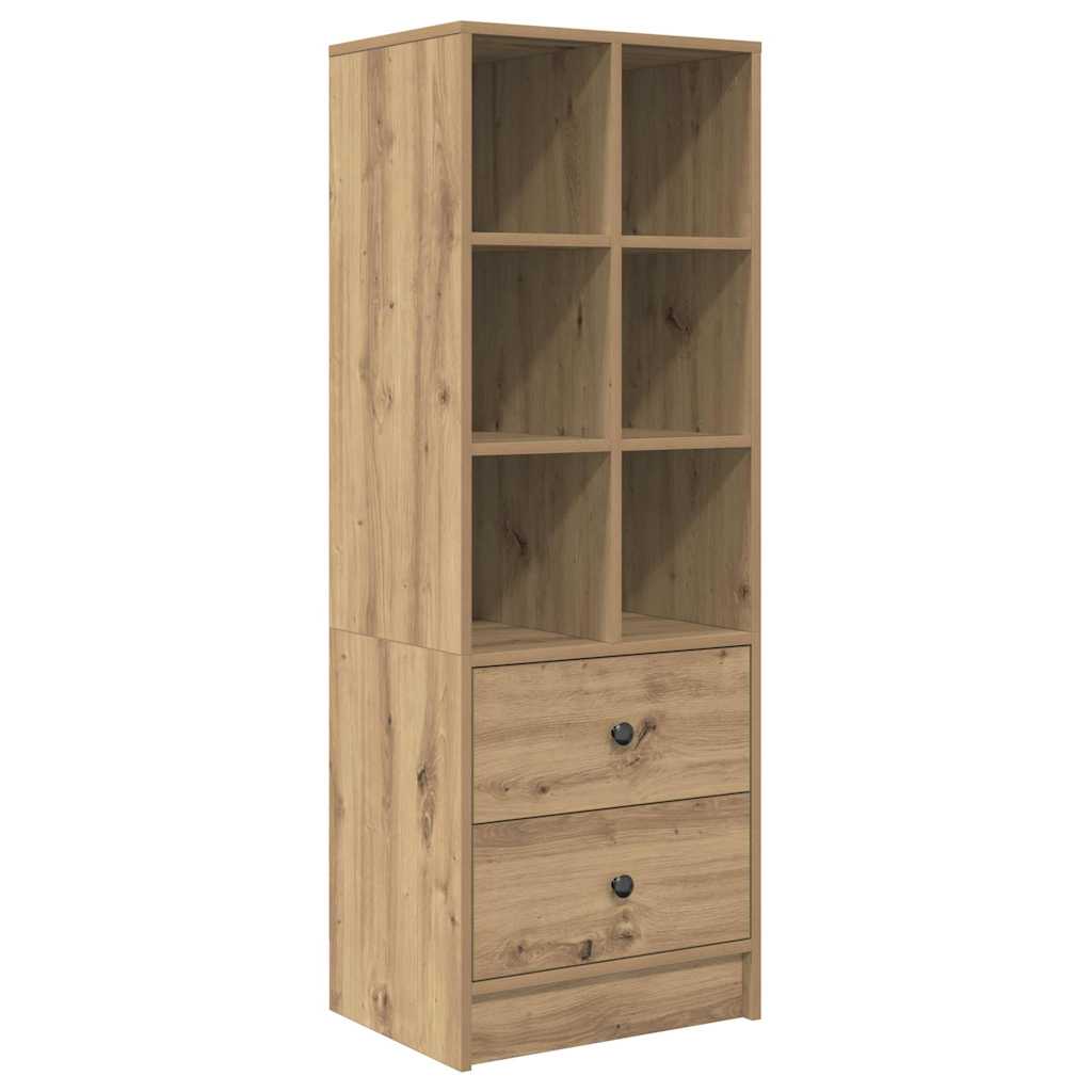 Desk with Drawers 2 pcs Artisan Oak