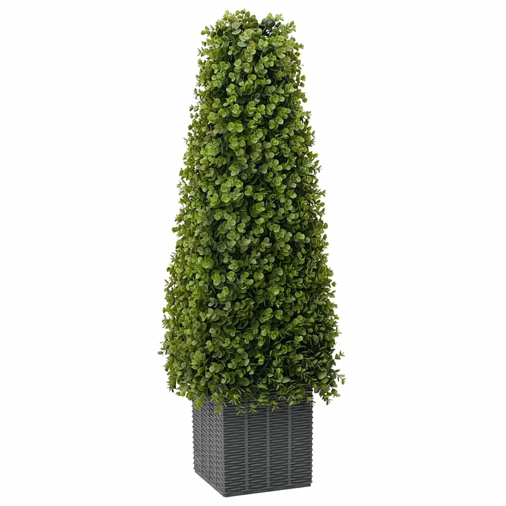 Eucalyptus Herbe Tour Verte 27 x 27 x 90 cm Plastique
