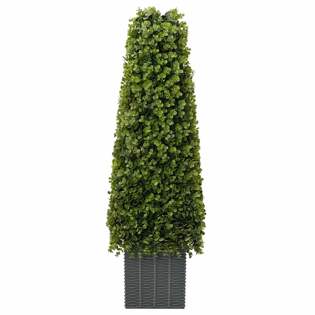 Eucalyptus Herbe Tour Verte 27 x 27 x 90 cm Plastique
