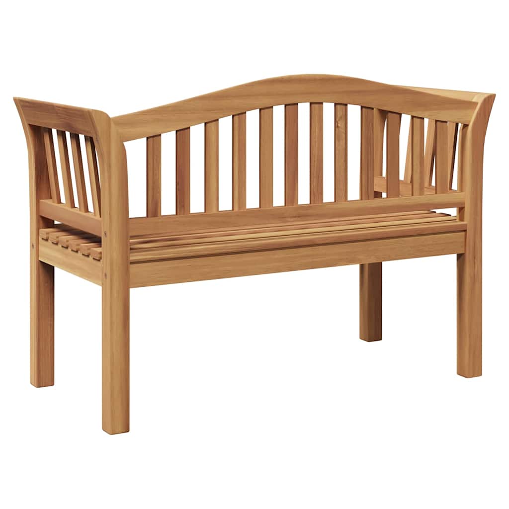 Bank Braun 120 x 53,5 x 85 cm Massivholz Teak