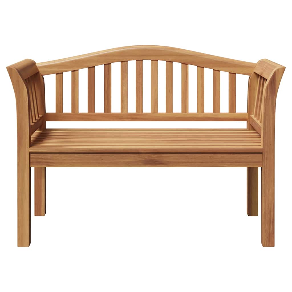 Bank Braun 120 x 53,5 x 85 cm Massivholz Teak